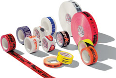 Branded packing tape