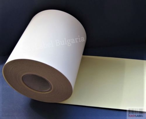 ADHESIVE CONTINUOUS PAPER, white, 108mm x 50m