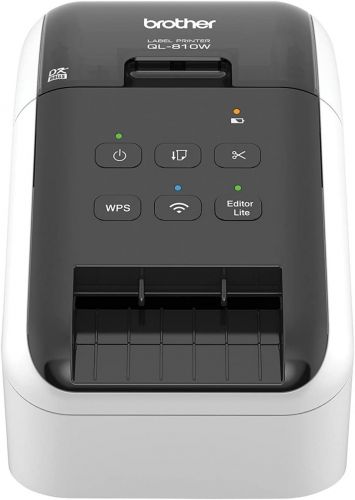 P-Touch Label Printer BROTHER QL810W, DK Rolls up to 62 mm width 