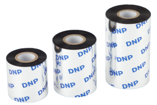 Термотрансферна лента DNP R300, Резин, Черна, 80mm x 300m, OUT