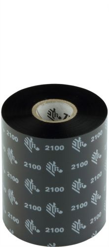 Genuine Zebra 2100 Wax High Performance 02100BK08945, Black, 89mm x 450m