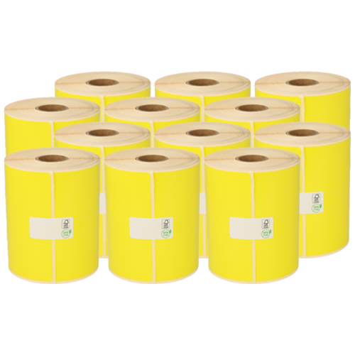 Shipping Labels, Thermal Top, 102mm x 150mm, 3 360 Labels, 25mm Core, Permanent 