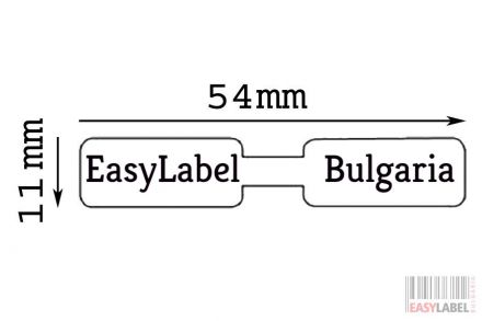 Dymo Compatible 11351 Jewellery Labels 11x54mm