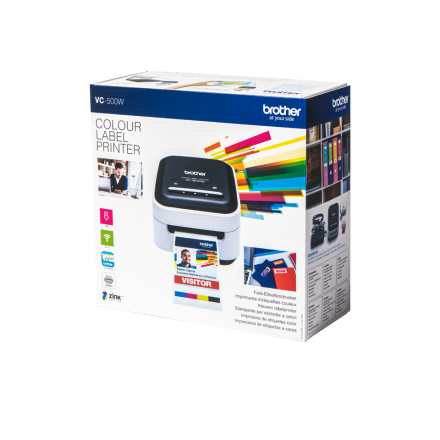 Brother VC-500W full colour label printer