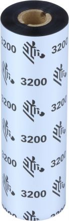 Термотрансферна лента Zebra 3200 Wax/Resin 03200GS11007, Черна, 110mm x 74m, OUT
