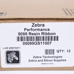 Zebra 5095 Resin ribbon 74m for 4" desktop printers