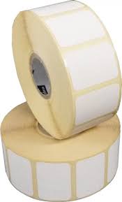 Direct  Thermal Labels, white, 56mm x 25mm,  Ø25mm, 2 580
