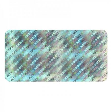VOID security hologram stickers PET, 19mm x 6mm, 1 000