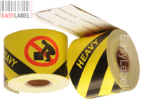 Label "Heavy", 203,2mm x 50,8mm, 100 labels, permanent adhesive 