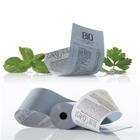 55080-70242 Media Blue4est ECO Friendly and Food Safe Thermal Receipt Roll - 80mm x 80m, Ø76mm, 48g
