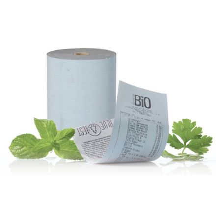 55080-70242 Media Blue4est ECO Friendly and Food Safe Thermal Receipt Roll - 80mm x 80m