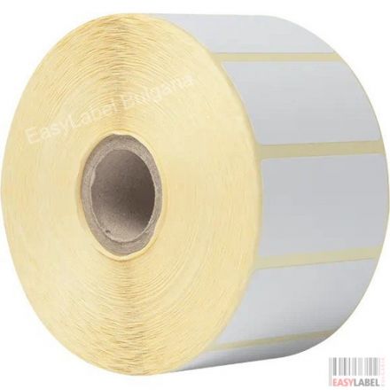 Direct Thermal Label Permanent Adhesive 80mm x 100mm 800 per roll For Small Desktop Label Printers