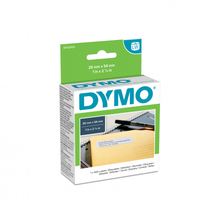 Dymo Authentic 11352 Return Address Labels 25mm x 54mm (1 inch x 2 1/8 inch)