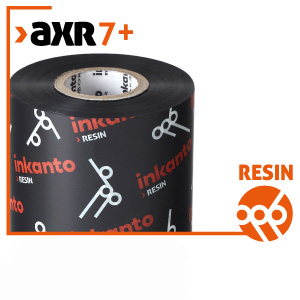 Armor AXR 7+, T22385IO resin ribbon 110mm x 300m, 0.1" core diameter, ink side out