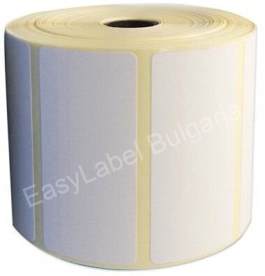 72 Rolls Direct  Thermal Labels DATECS, white, 56mm x 25mm, 12mm + FREE Shpping