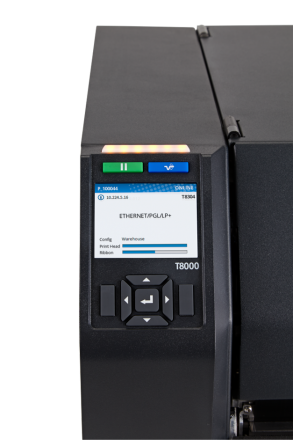 Printronix T8000 Label Printer, EU, RS232-USB-Ethernet, Standard Emulations