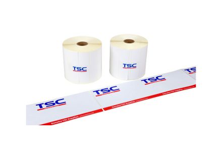 Compatible TSC 38-T105148-10LF, White Paper Label Roll, 250 labels per roll, 105mm x 148mm