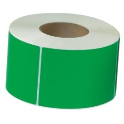 SELF-ADHESIVE LABEL ROLL, pastel colour: pink, 100mm x 70mm