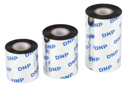 Термотрансферна лента DNP R300, Резин, Черна, 80mm x 300m, OUT