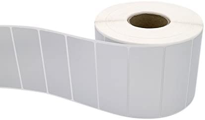 Self-Adhesive Label Roll, polyester (PET), 50mm x 30mm, 500, Ø40mm