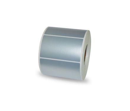 Self-Adhesive Label Roll, polyester (PET), 50mm x 30mm, 500, Ø40mm
