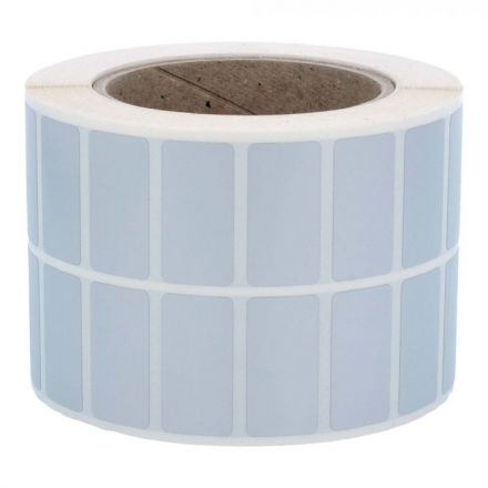 Self-Adhesive Label Roll, polyester (PET), 28mm x 11mm, 500, Ø40mm