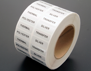 Self-Adhesive Label Roll, polyester (PET), 50mm х 30mm /2/ 1 000, Ø40mm
