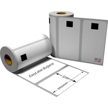 Direct Thermal Labels, white, 102mm x 51mm /1/ 600, core Ø40mm