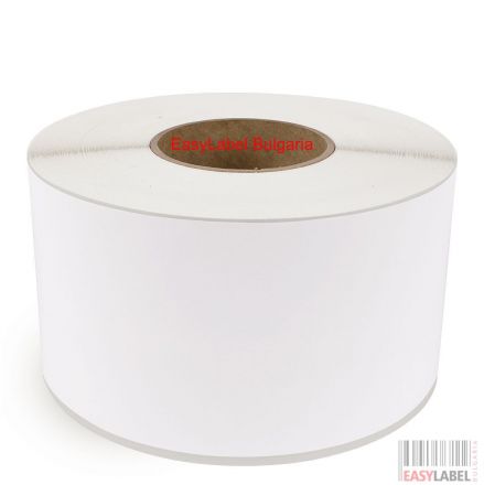 White Continuous Thermal Transfer Paper Roll 100mm x 40m