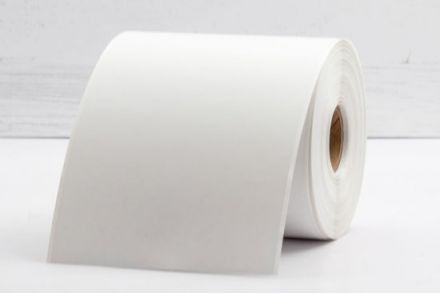 White Continuous Thermal Transfer Paper Roll 100mm x 40m, Ø25, 15