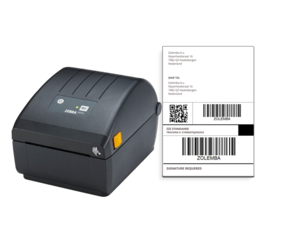 Speedy Starter Package | Zebra ZD220D Printer + 1 000 Shipping Labels 100mm x 150mm (4" x 6") 