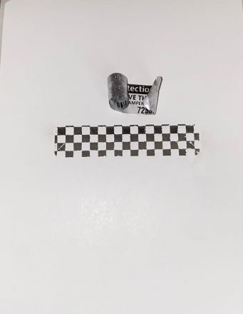 Security Warranty Checkerboard Labels 51mm x 25mm, matt silver 