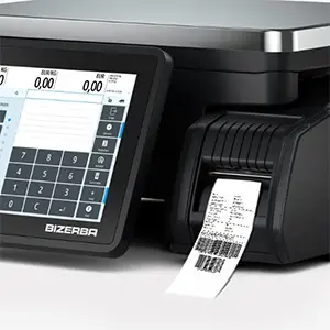 Direct Thermal Labels for Bizerba scales, 58mm х 43mm, 1 000, Ø40mm 