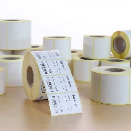White Direct Thermal Labels, 47mm x 61.50mm /1/ 1 500, core Ø76mm 