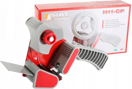 SIAT H11-CP Packing tape dispenser red-white