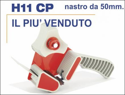 SIAT H11-CP Packing tape dispenser red-white