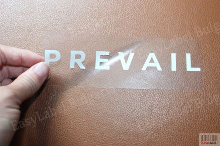 Self Adhesive Labels, Clear / transparent label stickers roll polyethylene, 100mm x 60mm, 100