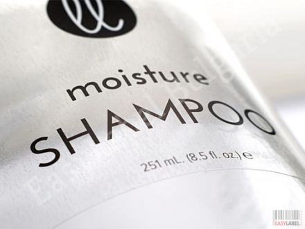 Self Adhesive Labels, Clear / transparent label stickers roll polyethylene, 100mm x 60mm, 100