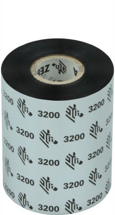 Zebra 3200 Wax/Resin ribbon 83mm x 300m