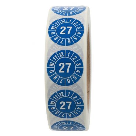Self-Adhesive Label Roll, polyester (PET), 46mm х 58mm, 500, Ø40mm