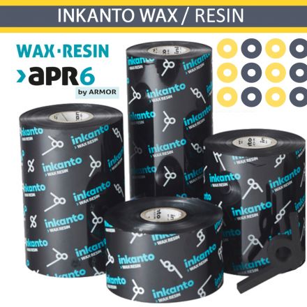 Armor APR6 wax ribbon, 110mm wide x 100m long - package