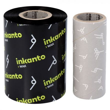 Genuine Armor AWR1 Wax ribbon, Black, 80mm x 300m
