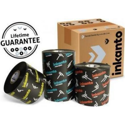 Genuine Armor AWR1 Wax ribbon, Black, 80mm x 300m