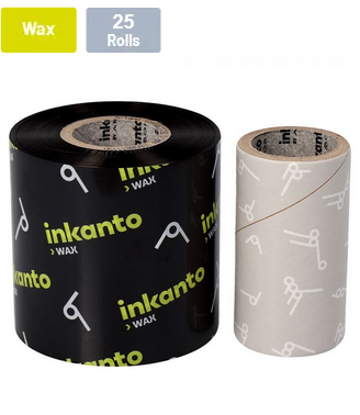 Armor AWR1 wax ribbon, 60mm wide x 300m long - package