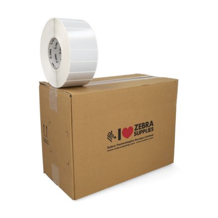 3006493 Zebra Z-Ultimate 3000T, original silver polyester labels, 38mm x 19mm, 3 720, core Ø25mm 