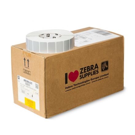 3006493 Zebra Z-Ultimate 3000T, original silver polyester labels, 38mm x 19mm, 3 720, core Ø25mm 