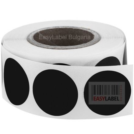 Round sticker Blue Dot Labels Ø19mm 