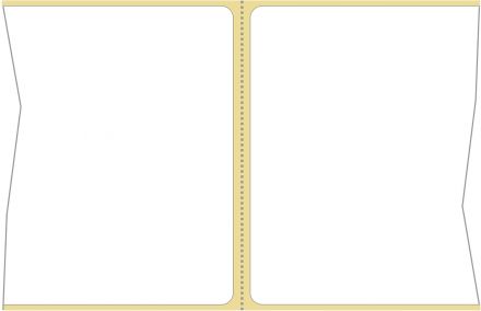 Shipping labels, Thermal Eco, 105 x 148 mm