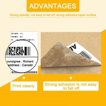 Shipping labels, Thermal Eco, 105 x 148 mm