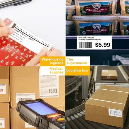 Shipping labels, Thermal Eco, 105 x 148 mm, 350, Ø25mm